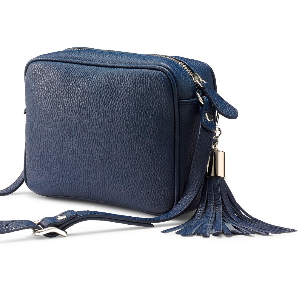 Russell And Bromley Rowan Camera Crossbody Veske Dame Marineblå | 475HKTQW