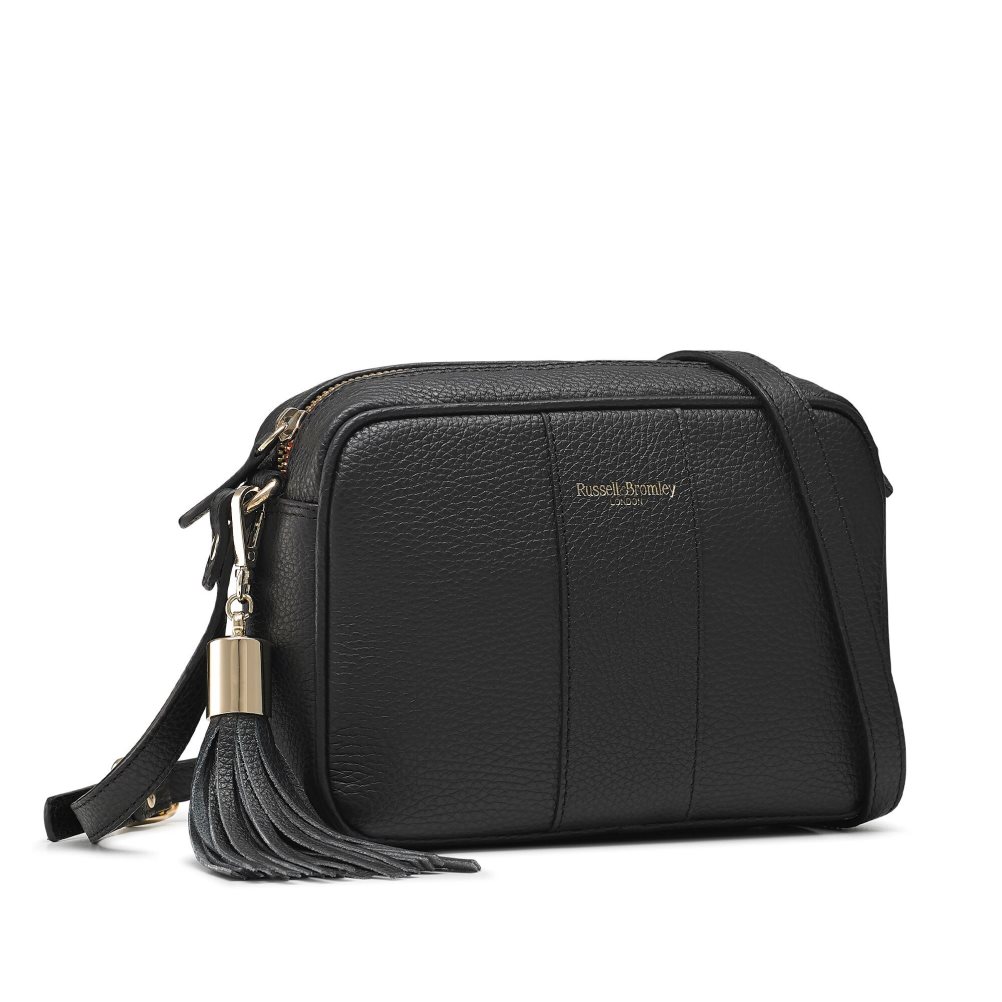 Russell And Bromley Rowan Camera Crossbody Veske Dame Svarte | 863EKGJW