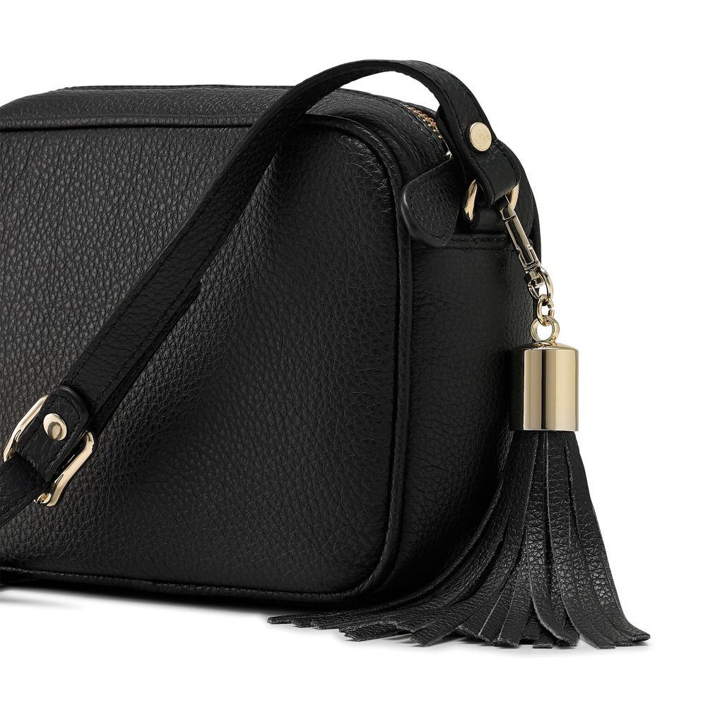 Russell And Bromley Rowan Camera Crossbody Veske Dame Svarte | 863EKGJW