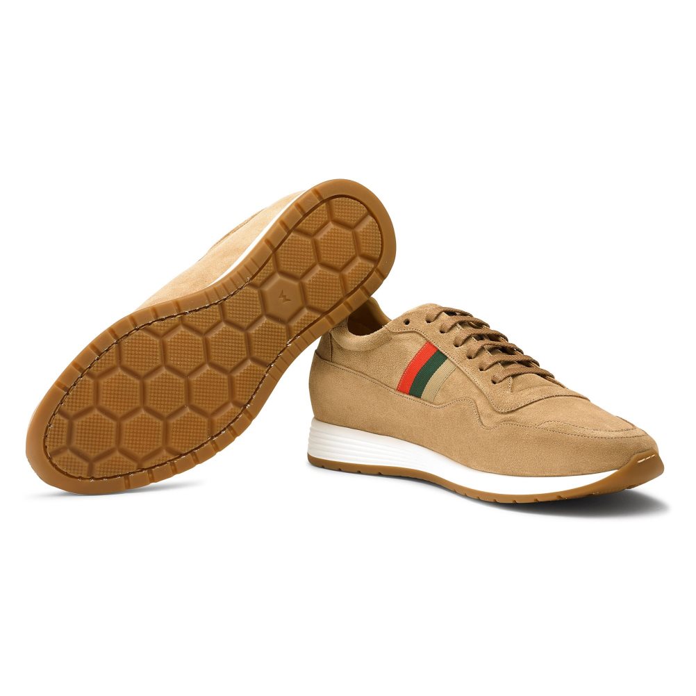 Russell And Bromley Run Time Blonder-up Joggesko Herre Lyse Brune | 405JOVAK