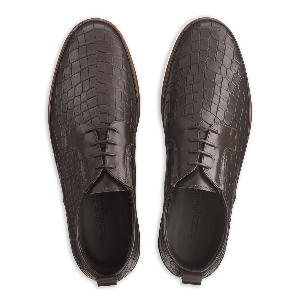 Russell And Bromley San Carlo Derby Blonder Hybrid Joggesko Herre Mørke Brune | 279SUDXI