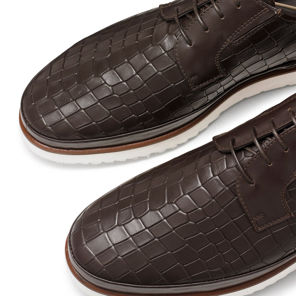 Russell And Bromley San Carlo Derby Blonder Hybrid Joggesko Herre Mørke Brune | 279SUDXI