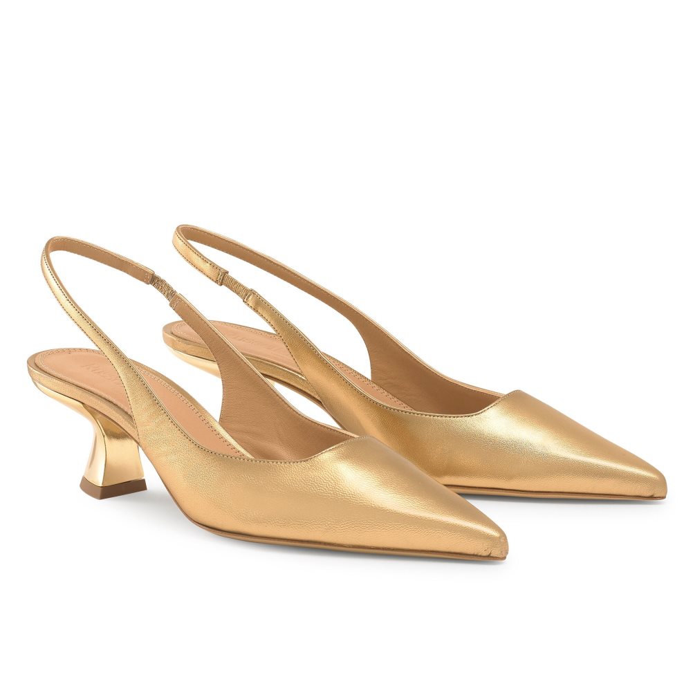 Russell And Bromley Slingback Point Pumps Dame Gull | 309EZOCW