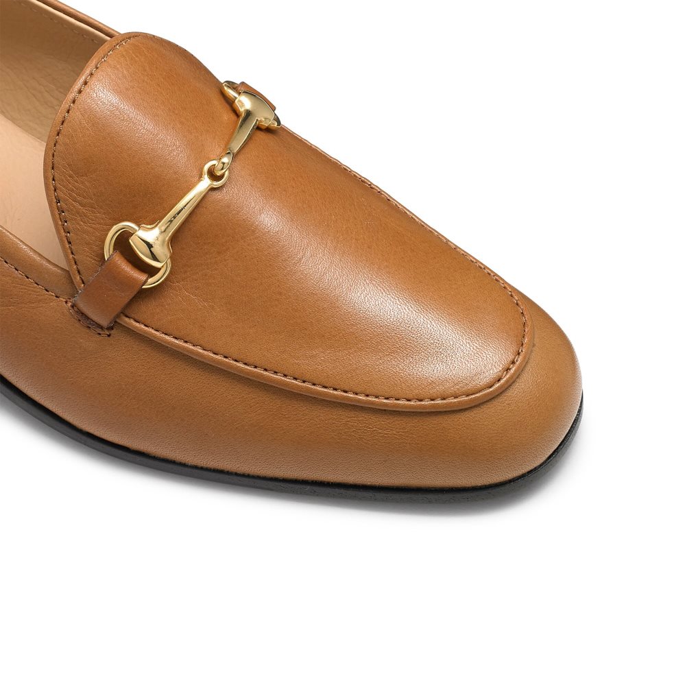 Russell And Bromley Snaffle Loafers Dame Brune | 805AOPRZ