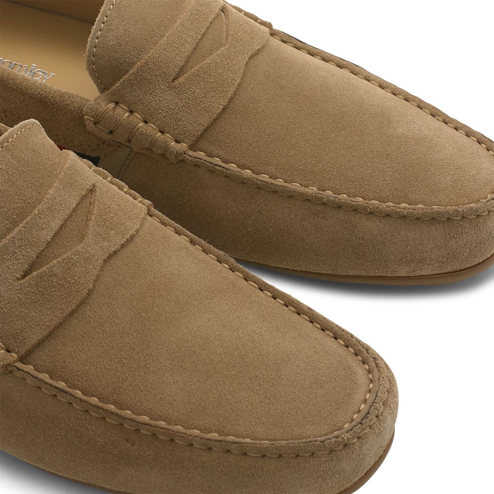 Russell And Bromley Soft Wear Driving Kjoler Sko Herre Brune | 132MZINA