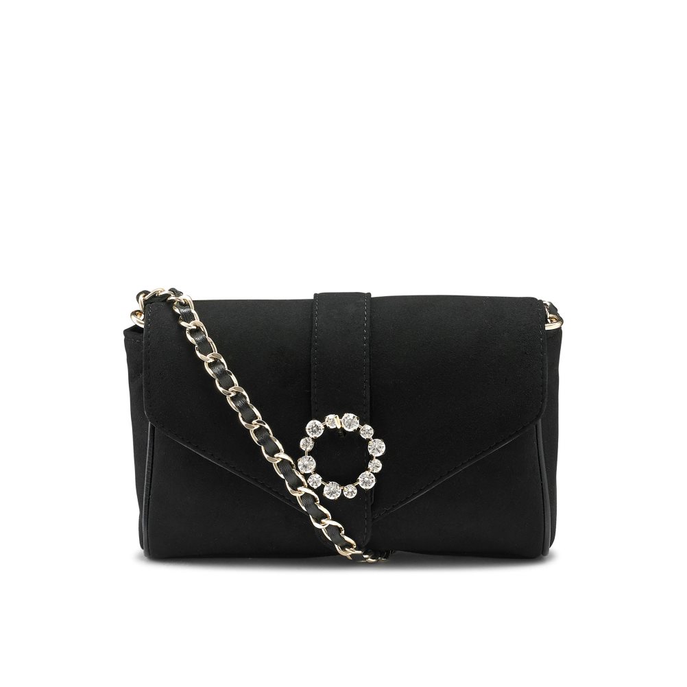 Russell And Bromley Strictly Jewel Spenne Chain Crossbody Veske Dame Svarte | 582QPRWD