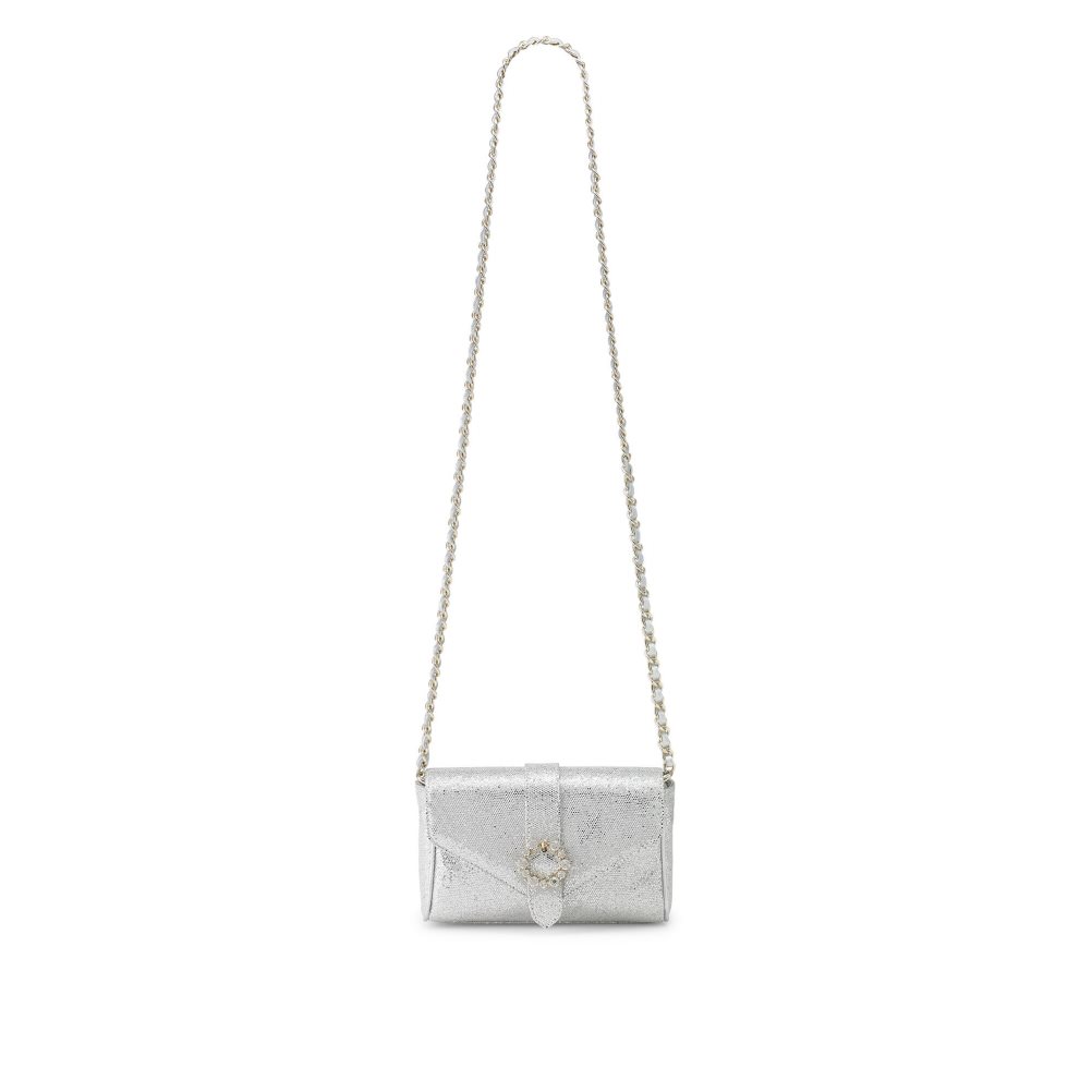 Russell And Bromley Strictly Jewel Spenne Chain Crossbody Veske Dame Sølv | 582WYJUZ