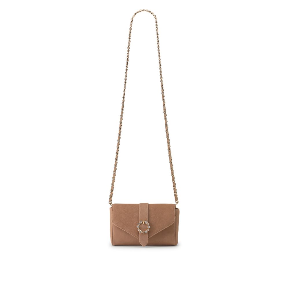 Russell And Bromley Strictly Jewel Spenne Chain Crossbody Veske Dame Brune | 689VBXTM