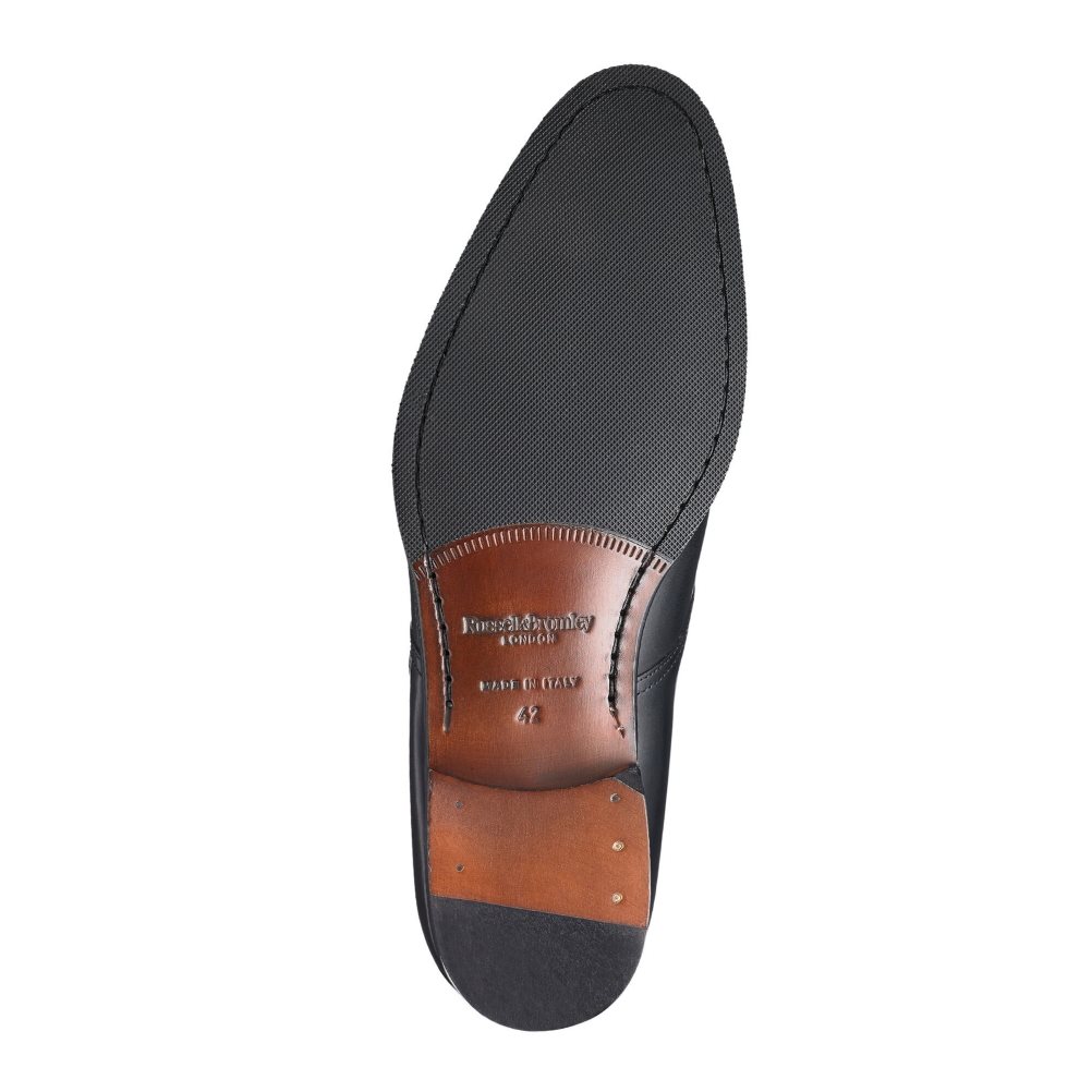 Russell And Bromley Sycamore Single Spenne Monk Reima Kjoler Sko Herre Svarte | 624ZVXFK