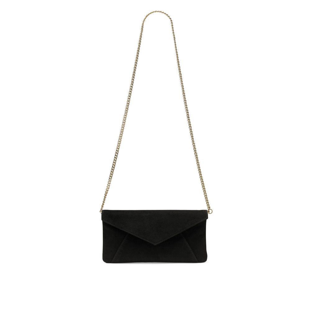 Russell And Bromley Topform Envelope Clutch Veske Dame Svarte | 640WESQH