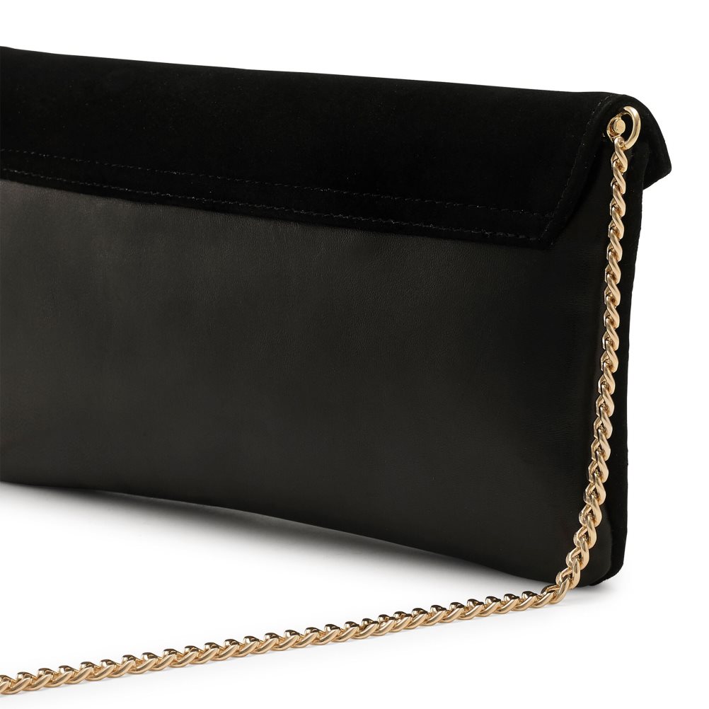 Russell And Bromley Topform Envelope Clutch Veske Dame Svarte | 640WESQH