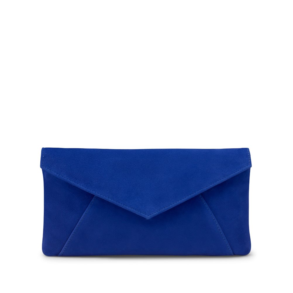 Russell And Bromley Topform Envelope Clutch Veske Dame Blå | 940LQFGJ