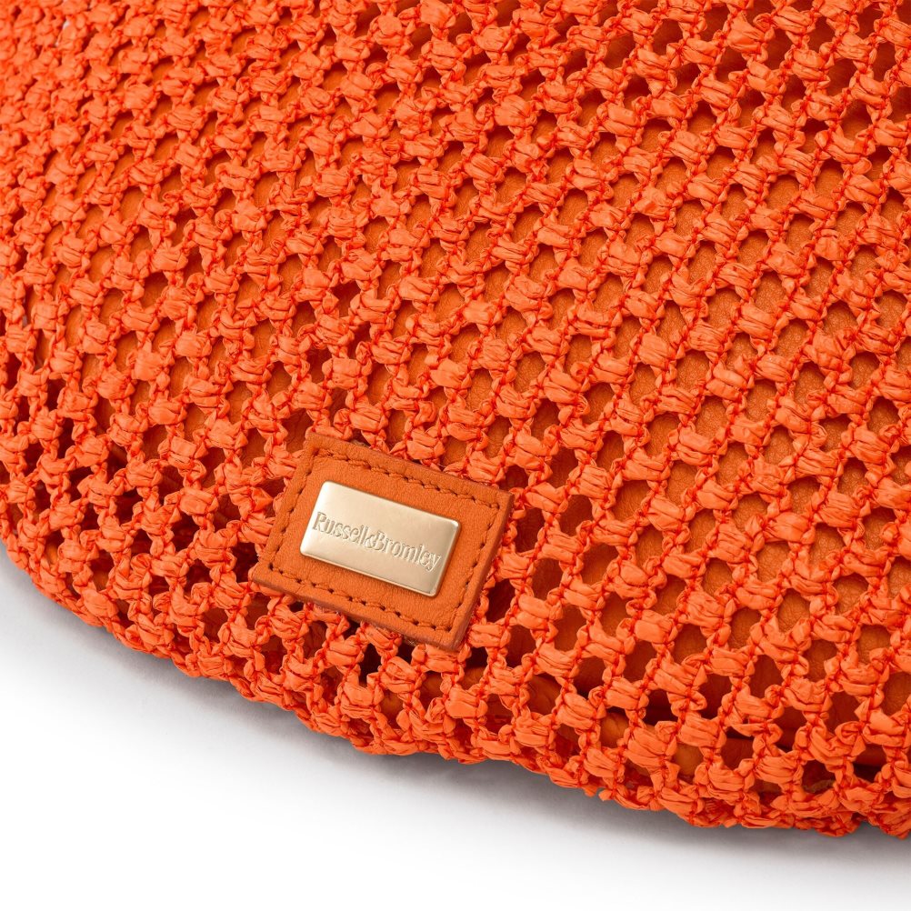 Russell And Bromley Tutti Fruiti Crochet Skulderveske Dame Oransje | 359WEJIX