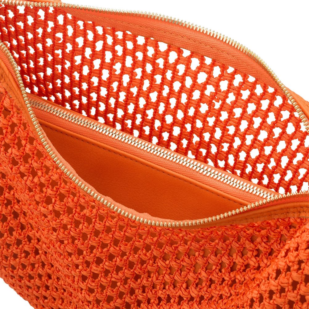 Russell And Bromley Tutti Fruiti Crochet Skulderveske Dame Oransje | 359WEJIX