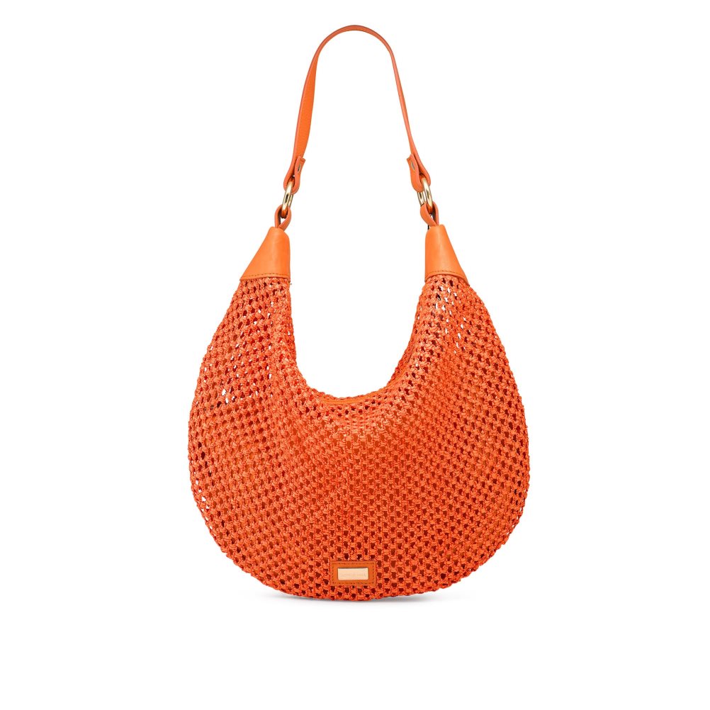 Russell And Bromley Tutti Fruiti Crochet Skulderveske Dame Oransje | 359WEJIX