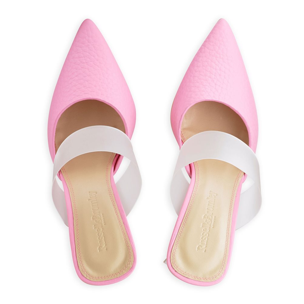 Russell And Bromley Vision Frosted Pumps Dame Rosa | 789ZPRDH