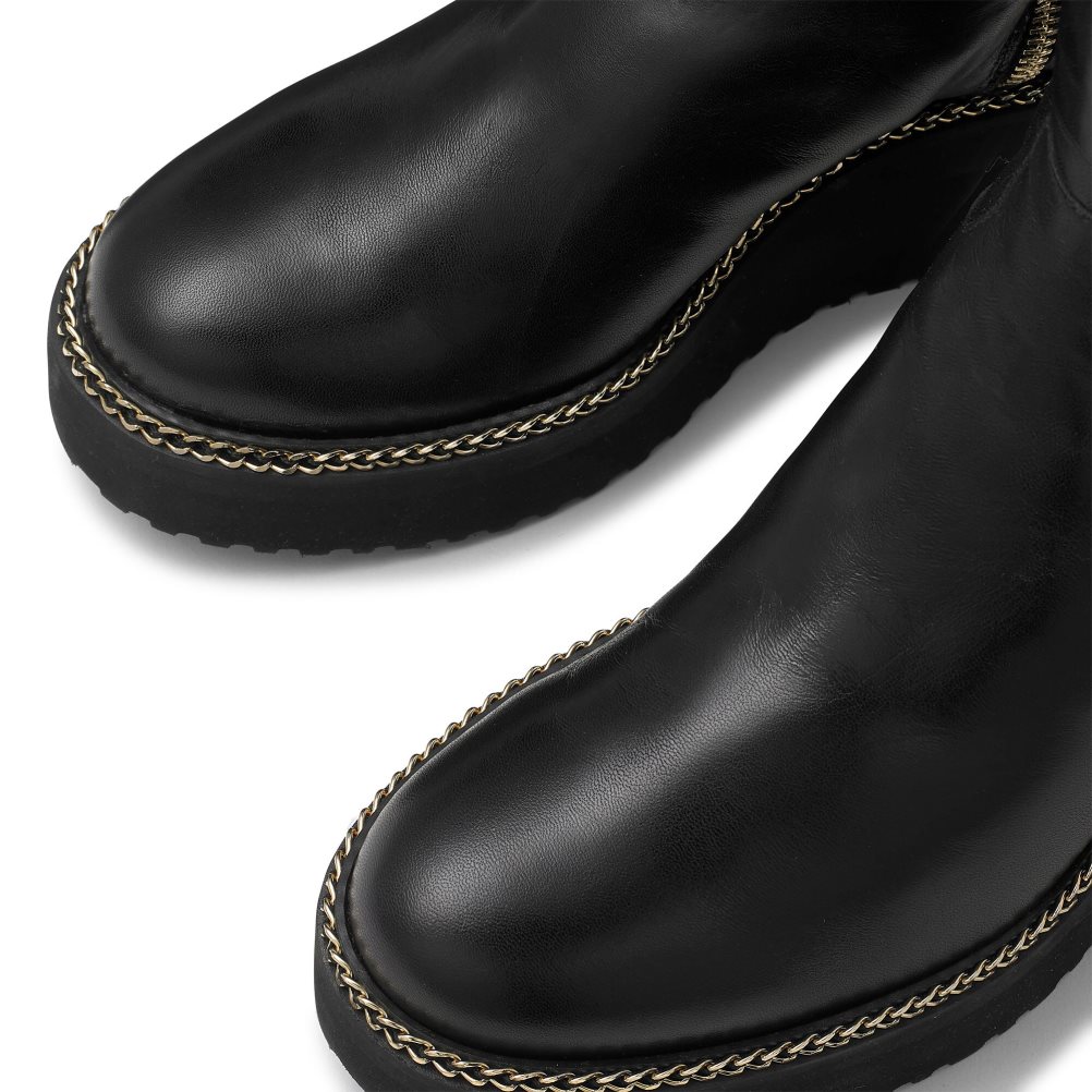 Russell And Bromley Wedgeout Double Zip Ankelstøvletter Dame Svarte | 453DNOQA