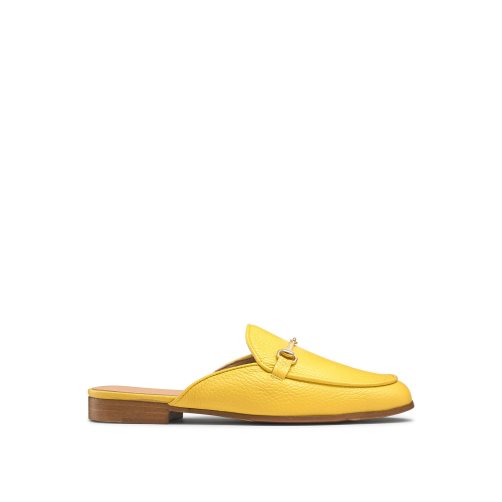 Russell And Bromley Backless Loafers Dame Gul | 120RCJML