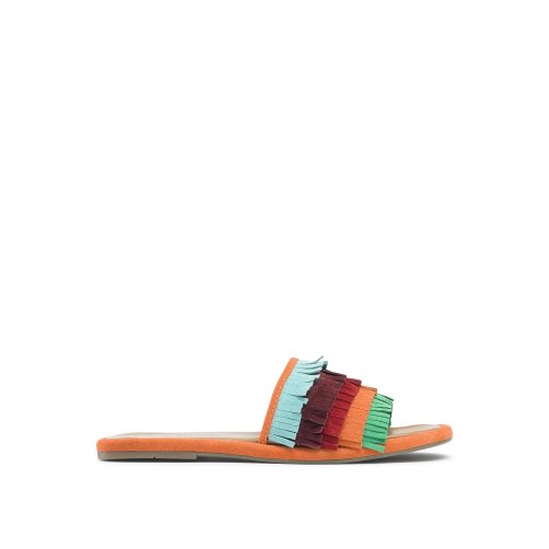 Russell And Bromley Cascade Fringe Tøfler Dame Multicolor | 315ICGBY