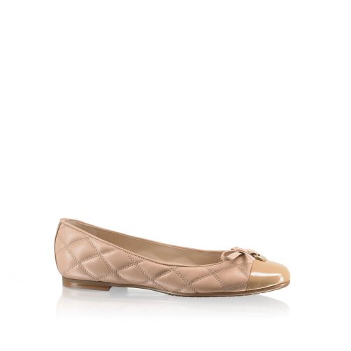 Russell And Bromley Charming Quilted Ballerinasko Dame Rosa | 169VQSYN