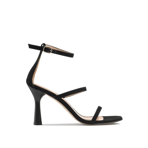 Russell And Bromley Chopsticks Triple Reima Sandaler med Hæl Dame Svarte | 261NGXPL