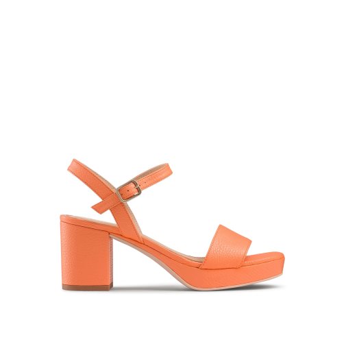 Russell And Bromley Discoqueen Platform Sandaler med Hæl Dame Oransje | 134BZRAX