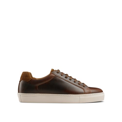 Russell And Bromley Downfield Derby Blonder Up Joggesko Herre Mørke Brune | 143VUGBH