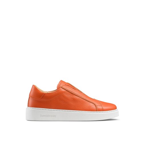 Russell And Bromley Dream Laceless Platform Sko Dame Oransje | 186IVFBL