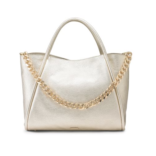 Russell And Bromley Icon Chain East/West Grab Tote Veske Dame Gull | 705SPNDY