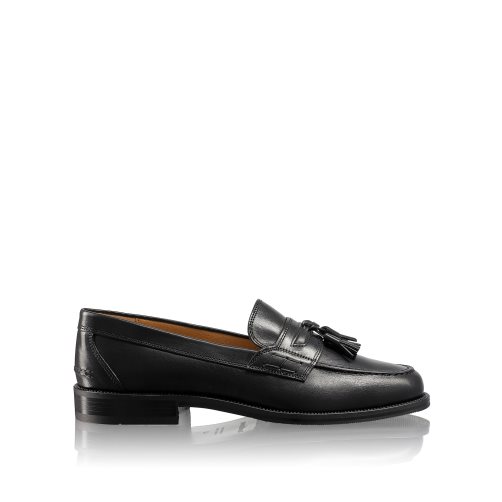 Russell And Bromley Keeble 4 Tassel College Kjoler Sko Herre Svarte | 741RDEYG