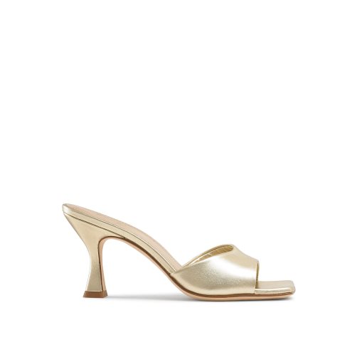 Russell And Bromley Mojito 90’s Hælene Mules Sko Dame Gull | 456VKHZD