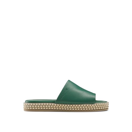 Russell And Bromley Moneypot Flate Sandaler Dame Grønn | 703BTZKI