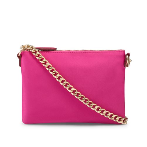 Russell And Bromley On Point Chain Zip Pouch Skulderveske Dame Rosa | 237MLGIV