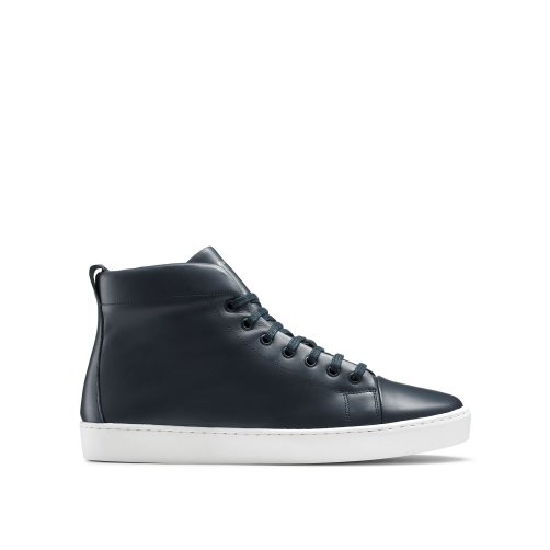 Russell And Bromley Park Hi M High Top Joggesko Herre Marineblå | 728ZYIVQ