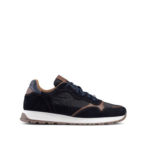 Russell And Bromley Rannoch Oxford Blonder Runner Joggesko Herre Svarte Marineblå | 071LJFTG