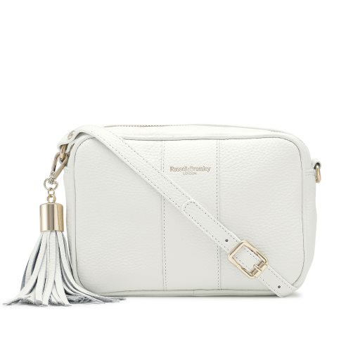 Russell And Bromley Rowan Camera Crossbody Veske Dame Hvite | 590YUQKD