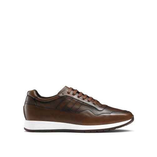 Russell And Bromley Run Time+ Luxury Blonder Up Joggesko Herre Mørke Brune | 753DIYQR