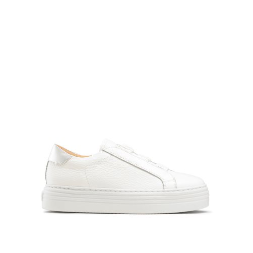 Russell And Bromley Sirius Flatform Joggesko Dame Hvite | 534YJODR