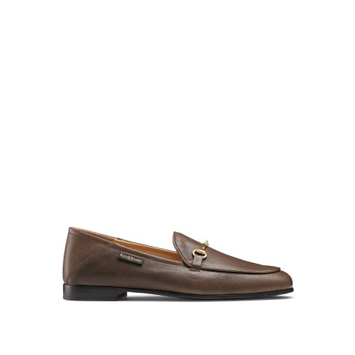 Russell And Bromley Snaffle Loafers Dame Mørke Brune | 649KQLTH