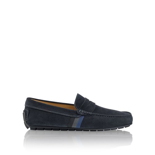 Russell And Bromley Soft Wear Driving Kjoler Sko Herre Marineblå | 576PWOUV