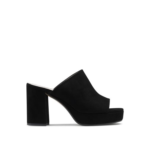 Russell And Bromley Topmule Platform Mules Sko Dame Svarte | 156HDUJR